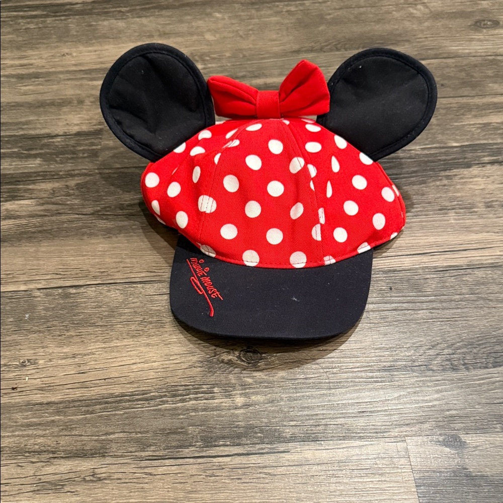 Polka Dot Kids Cap with Ears